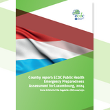 Cover Country report: ECDC Public Health Emergency Preparedness Assessment for Luxembourg, 2024