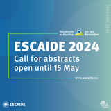 ESCAIDE 2024, call for abstracts visual