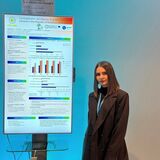 Nadejda Morarescu presents her work at ESCAIDE 2024, held in Stockholm, Sweden