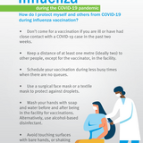 Poster: Influenza during the COVID-19 pandemic - protect yourself and others from COVID-19