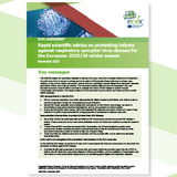 Rapid scientific advice on RSV cover