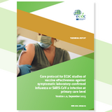 Core protocol for ECDC studies of vaccines against influenza or SARS-CoV-2 cover