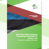 Cover of the report: "ECDC Public Health Emergency Preparedness Assessment for Estonia, 2024"