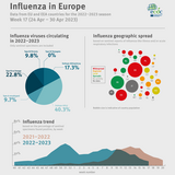 Weekly influenza update, week 17, April 2023