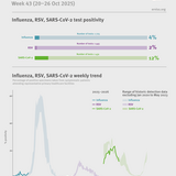 Weekly respiratory virus update, week 43, October 2025