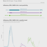 Weekly respiratory virus update, week 3, January 2026