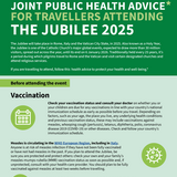 Public health advice for travellers attending the Jubilee 2025
