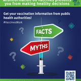 Poster 3: Countering online vaccine misinformation
