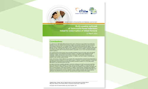Rapid Outbreak Assessment Multi Country Outbreak Of Salmonella Poona Infections Linked To Consumption Of Infant Formula