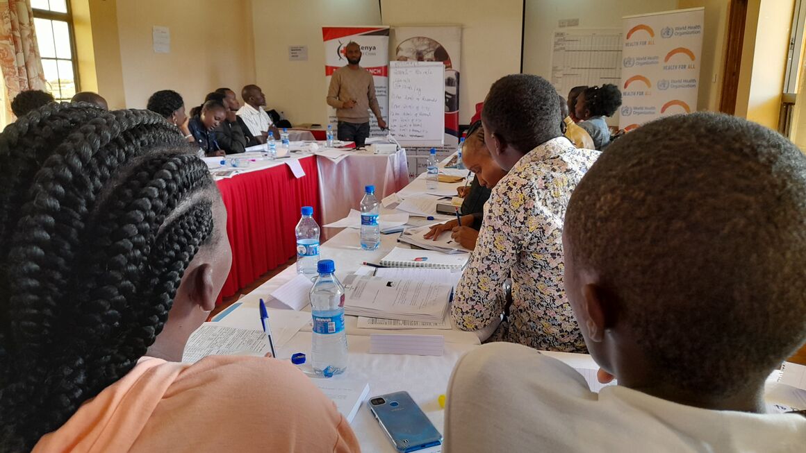 Integrated Management of Acute Malnutrition (IMAM) training in Samburu County.