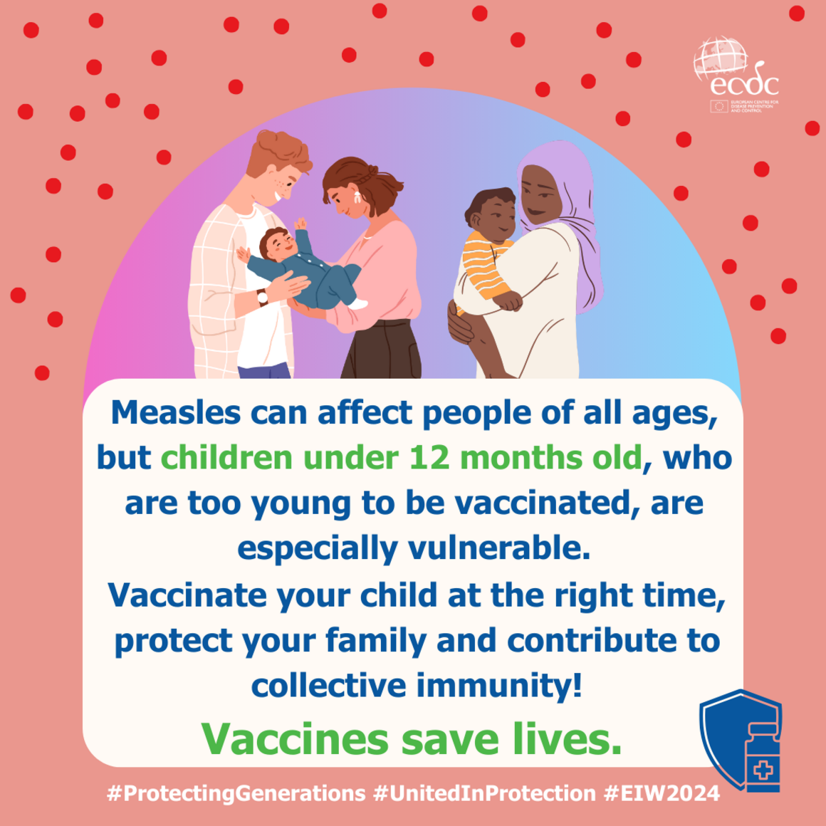Social media card: Social media card: Children under 12 months more vulnerable to measles