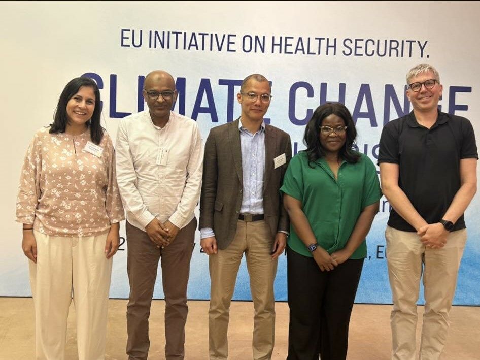 Representatives from ECDC and Africa CDC