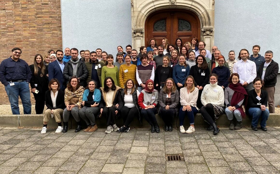 Participants in Time series analysis module training course 2022