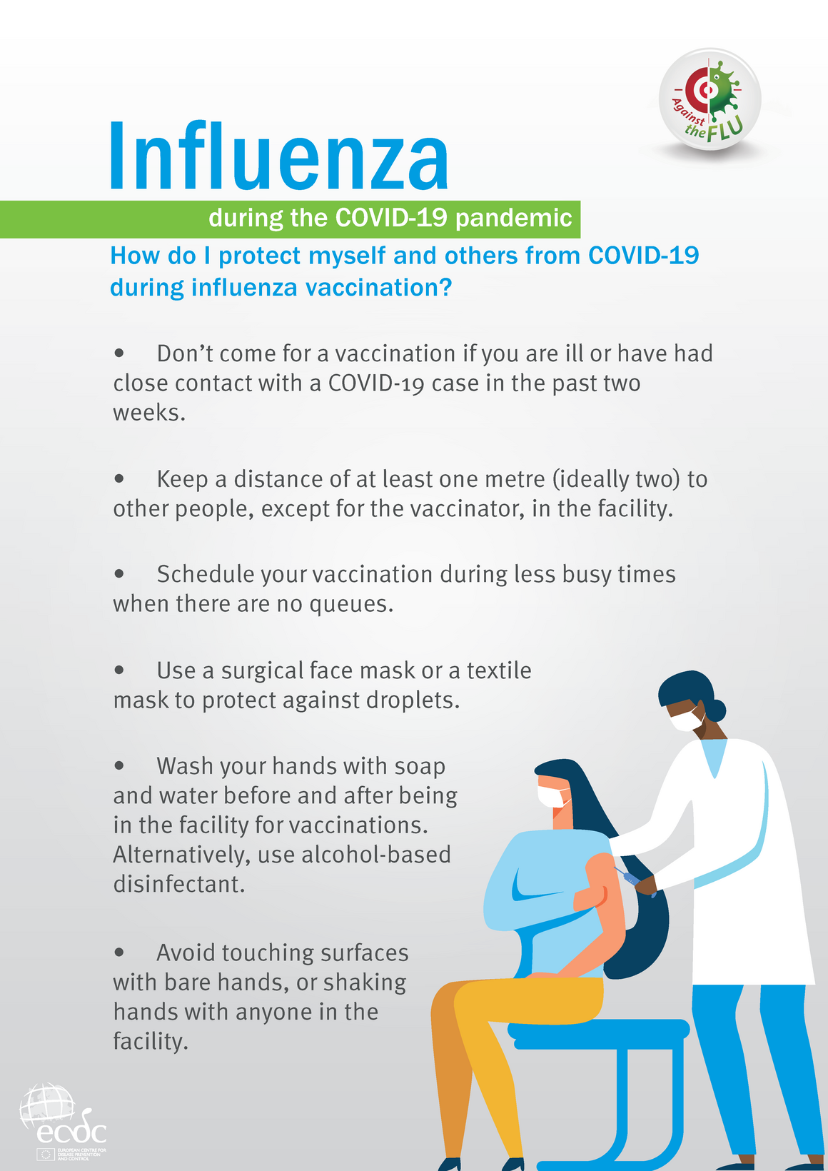 Poster: Influenza during the COVID-19 pandemic - protect yourself and others from COVID-19