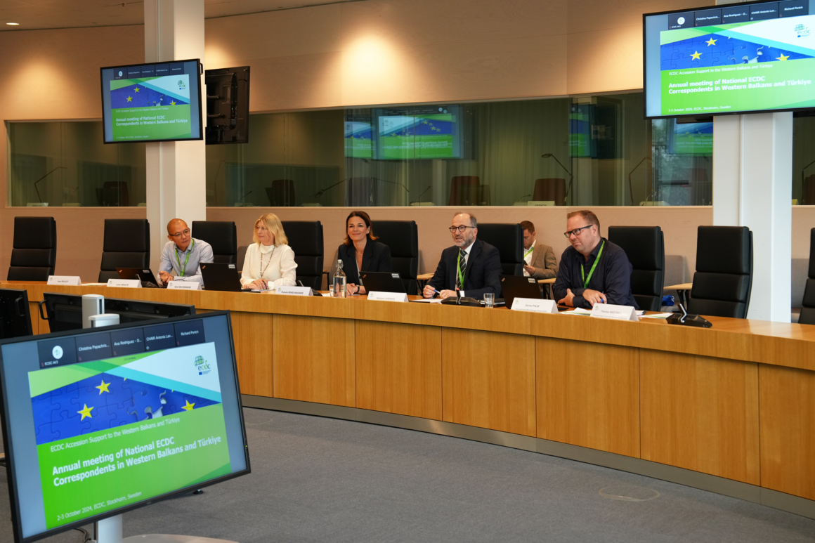 Annual Meeting of National ECDC Correspondents in the Western Balkans and Türkiye
