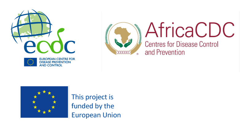 Africa CDC partnership - three logos