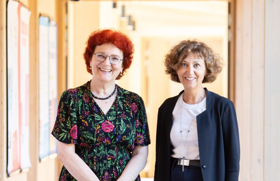 Dr. Andrea Ammon and Director General of Santé publique France, Caroline Semaille