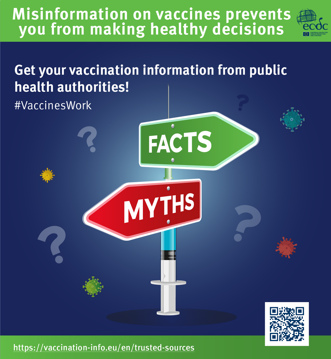 Poster 3: Countering online vaccine misinformation