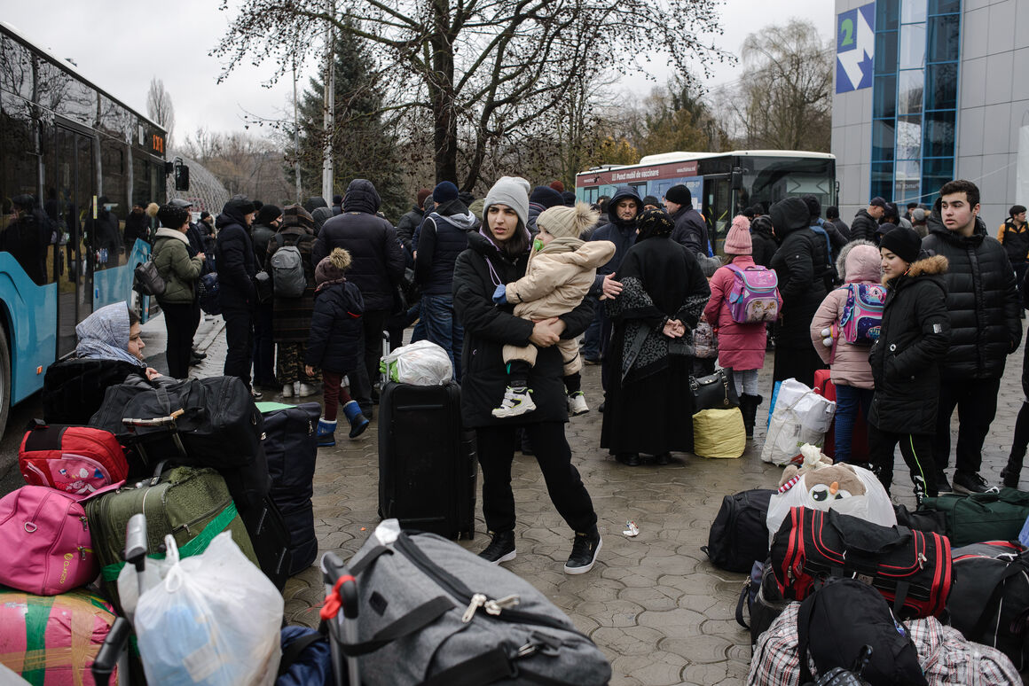 Ukrainian refugees