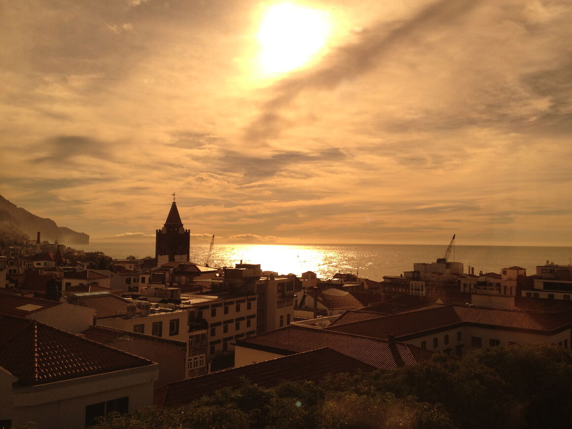 EPIET Postcard from the field - Landscape from Madeira, sunset