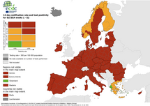Combined indicator: 14-day notification rate, testing rate and test positivity, updated 21 January 2021