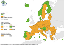 Positivity rates, updated 25 March 2021