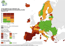 Combined indicator: 14-day notification rate, testing rate and test positivity, updated 5 August 2021