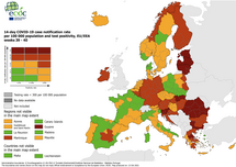 Combined indicator: 14-day notification rate, testing rate and test positivity, updated 14 October 2021