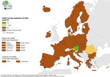 Positivity rates, updated 6 January 2022