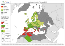 Culicoides imicola - current known distribution: March 2023