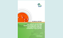 Cover of the gap analysis on securing diphtheria diagnostic capacity in the EU/EEA technical report Thumbnail