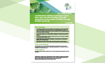 Cover of the report Considerations relating to passenger locator data, entry and exit screening and health declarations in the context of COVID-19 in the EU/EEA and the UK
