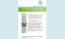 Cover of the evidence brief: stigma and discrimination Thumbnail