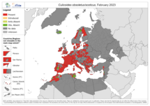 Culicoides obsoletus/scoticus - current known distribution: March 2023