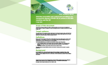 Cover of the report Infection prevention and control and surveillance for coronavirus disease (COVID 19) in prisons in EU/EEA countries and the UK