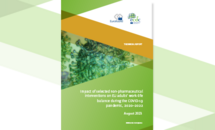 Impact of selected non-pharmaceutical interventions on EU adults’ work-life balance during the COVID-19 pandemic, 2020−2022