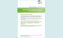 Interim guidance for healthcare providers and Zika virus laboratory diagnosis Thumbnail