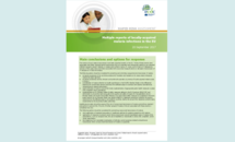 Cover of the RRA on malaria in the EU, 2017 Thumbnail