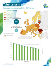 Infographic: Tuberculosis in the EU/EEA 2019