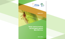 Cover of the report Vector control practices and strategies against West Nile virus
