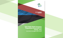 Cover of the report: "ECDC Public Health Emergency Preparedness Assessment for Estonia, 2024"
