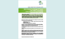 Cover of the Direcotr's speeking notes from the exchange of views with ENVI 2013 Thumbnail