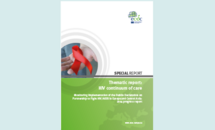 Cover of the report: Dublin Declaration - Thematic report - HIV continuum of care 2014 Thumbnail