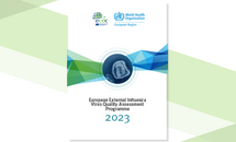 Cover of the report: "European External Influenza Virus Quality Assessment Programme"