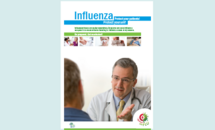 Cover of poster about influenza for healthcare workers Thumbnail
