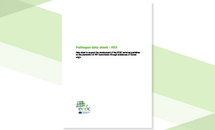 Cover of the pathogen data sheet