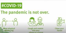 Cover for video on COVID-1: The pandemic is not over