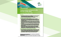 Cover of the report: "Antimicrobial resistance in the EU/EEA (EARS-Net) - Annual Epidemiological Report for 2023"