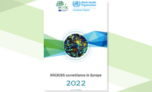 HIV/AIDS surveillance in Europe 2022 report cover