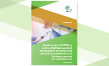 Interim analysis of COVID-19 vaccine effectiveness cover